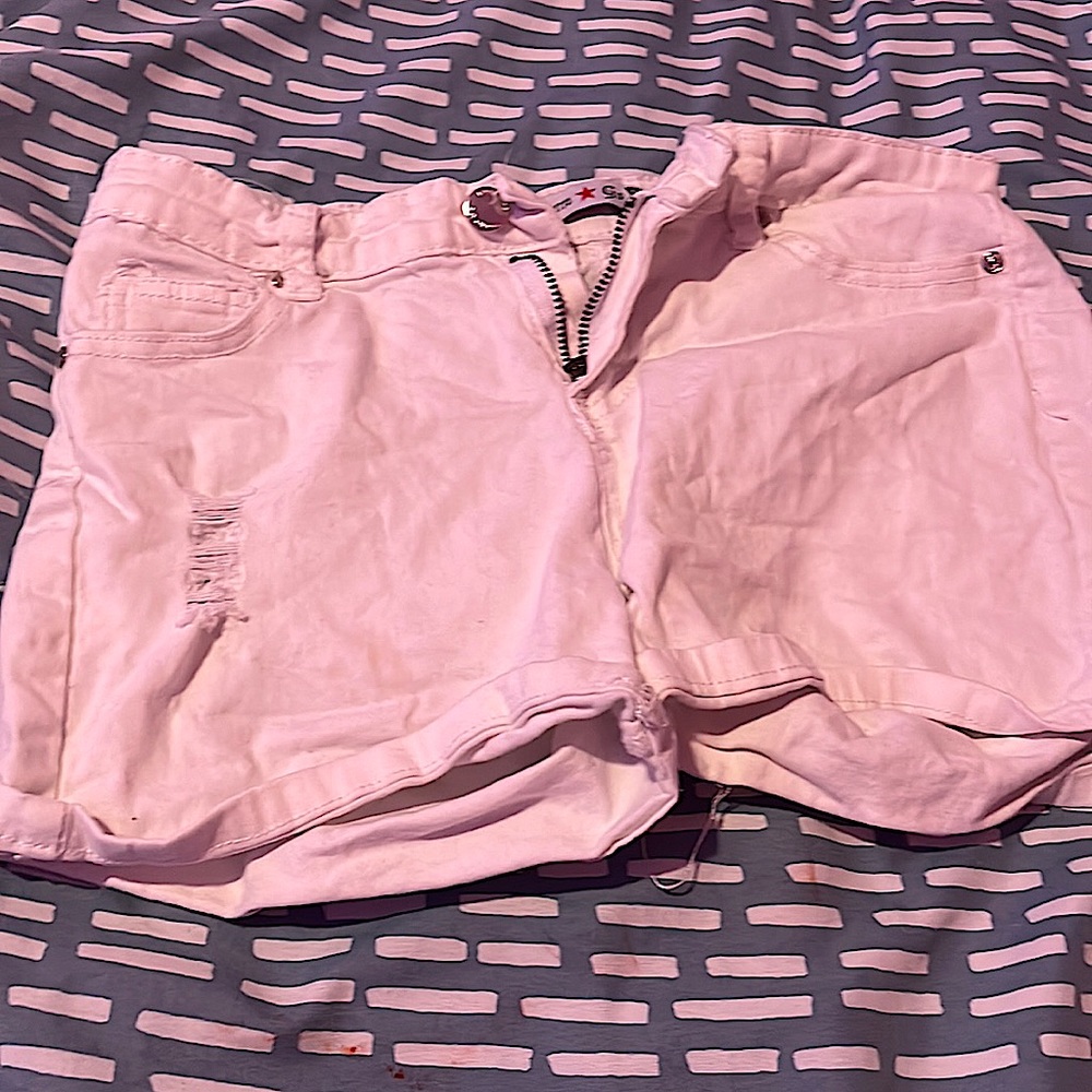 I am selling some all white shorts